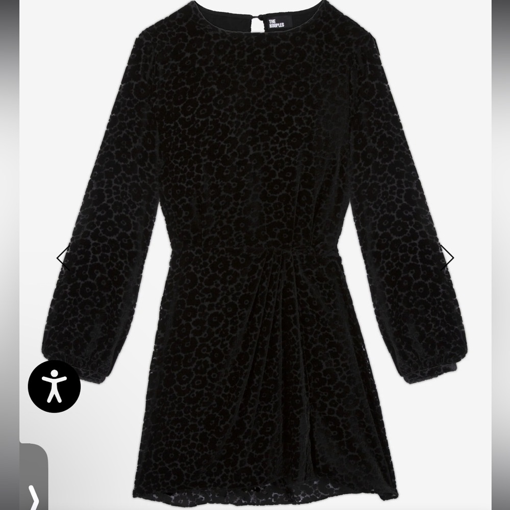 The Kooples SHORT BLACK DRESS